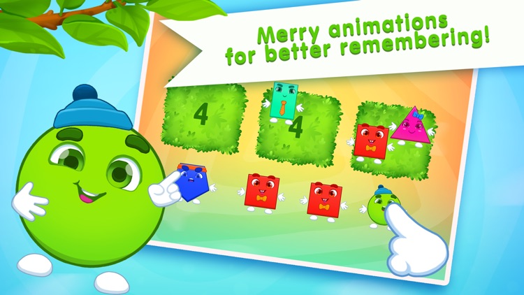 Learning Numbers, Shapes. Game