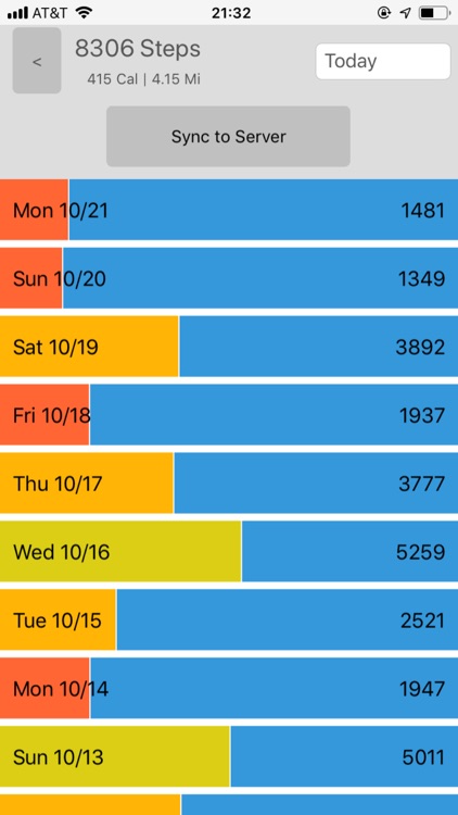 Extracon Health Tracker