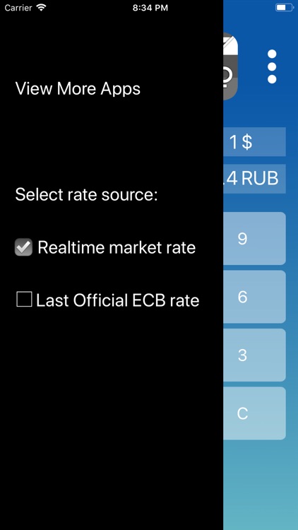 Ruble Dollar converter