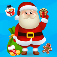 Santas Christmas Emoji Drop