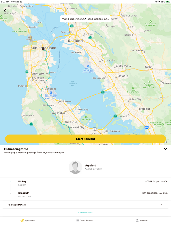 SendASAP iPad screenshot 9 - Business app