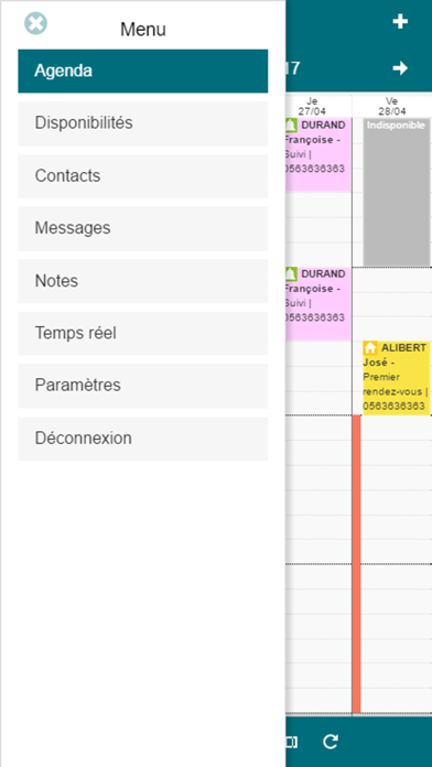 Agenda En Ligne Screenshot