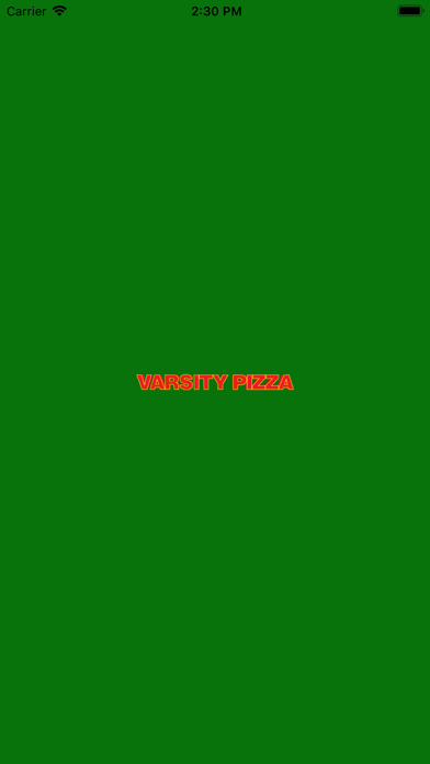 VARSITY PIZZA Screenshot