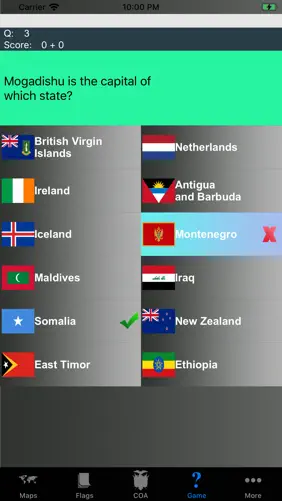 Country Flags, Maps, COA Quiz screenshot 5