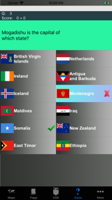Country Flags, Maps, COA Quiz screenshot