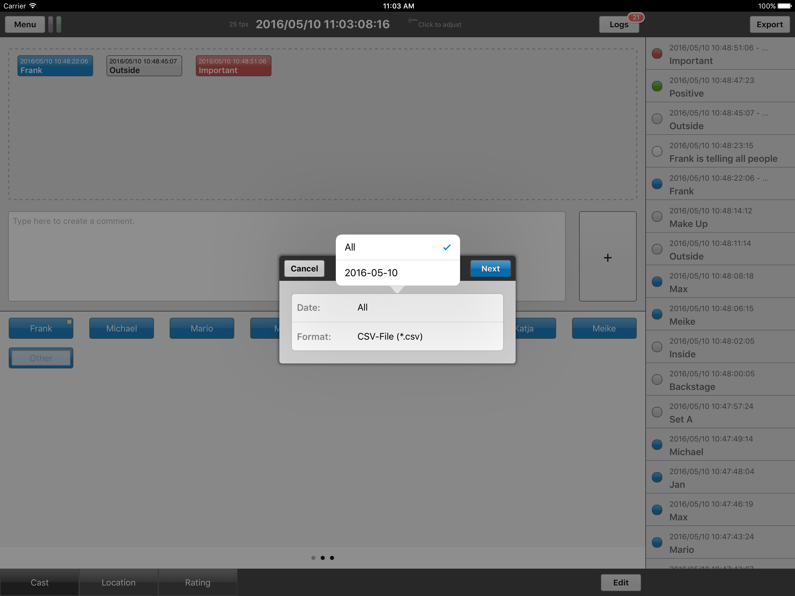 Logster screenshot 4
