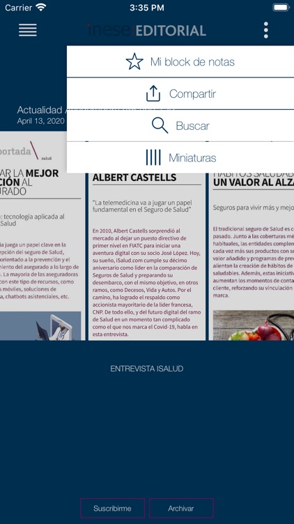 INESE Editorial screenshot-4