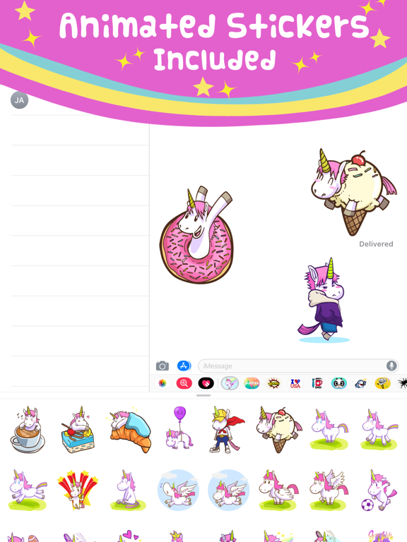 Screenshot #5 pour Unicorn Stickers ⋆