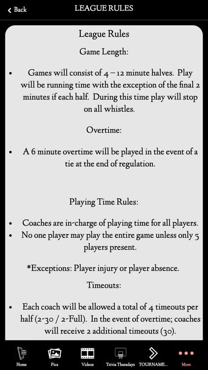 Virginia Basketball Associatio screenshot-4