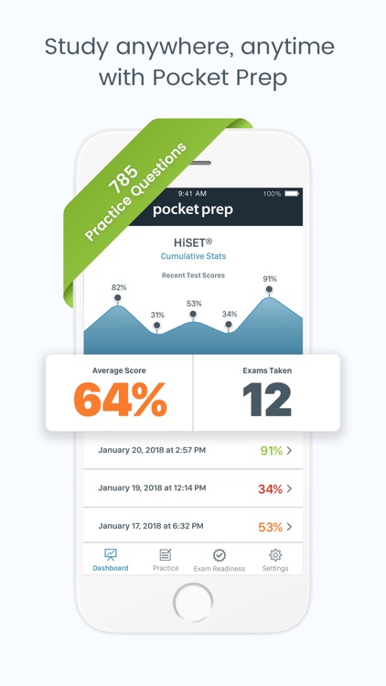 HiSET Pocket Prep