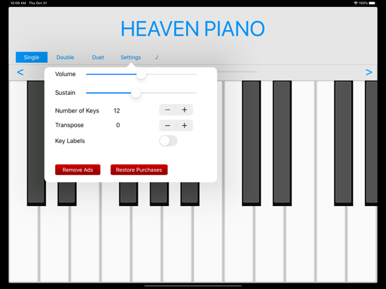 Screenshot #4 for Heaven Piano
