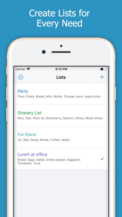 Shoppylist - Grocery List screenshot-3