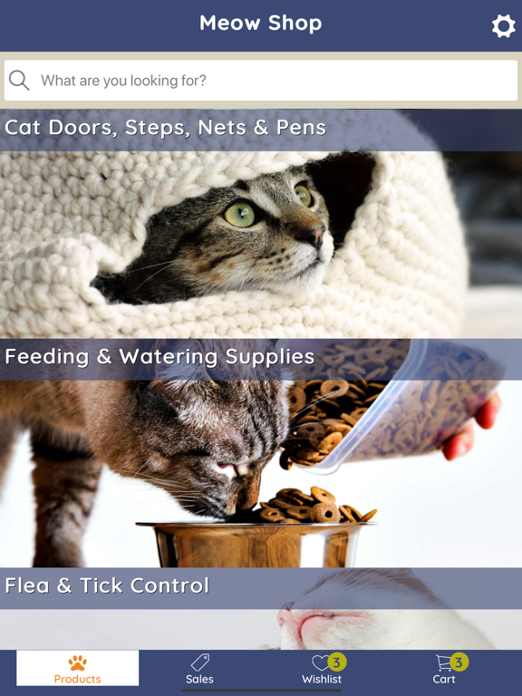 Meow Shop iPad screenshot 7 - Shopping app