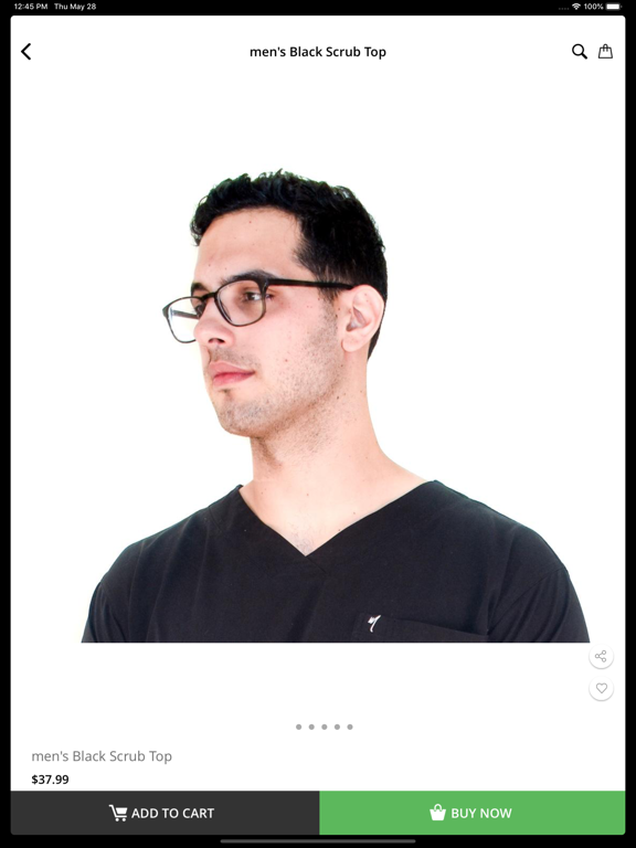 Mim Scrubs iPad screenshot 4 - Shopping app