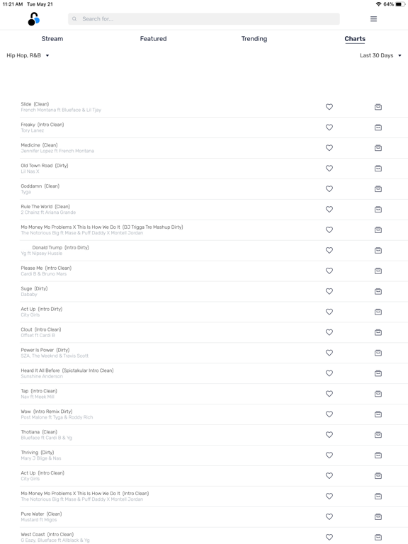 Digital DJ Pool iPad screenshot 3 - Music app