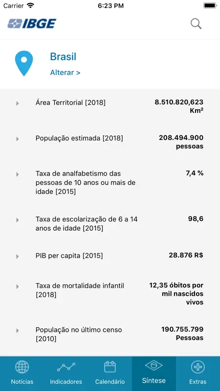 IBGE screenshot 4 of 6
