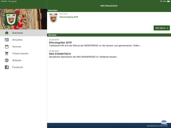 Screenshot #4 pour DKG Weissfräcke
