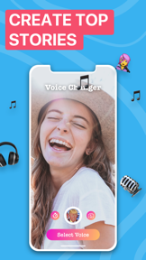 Voicer Famous AI Voice Changer screenshot