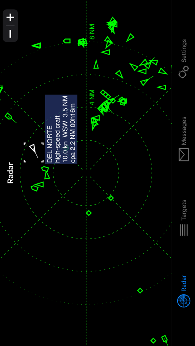 AIS Radar Screenshot