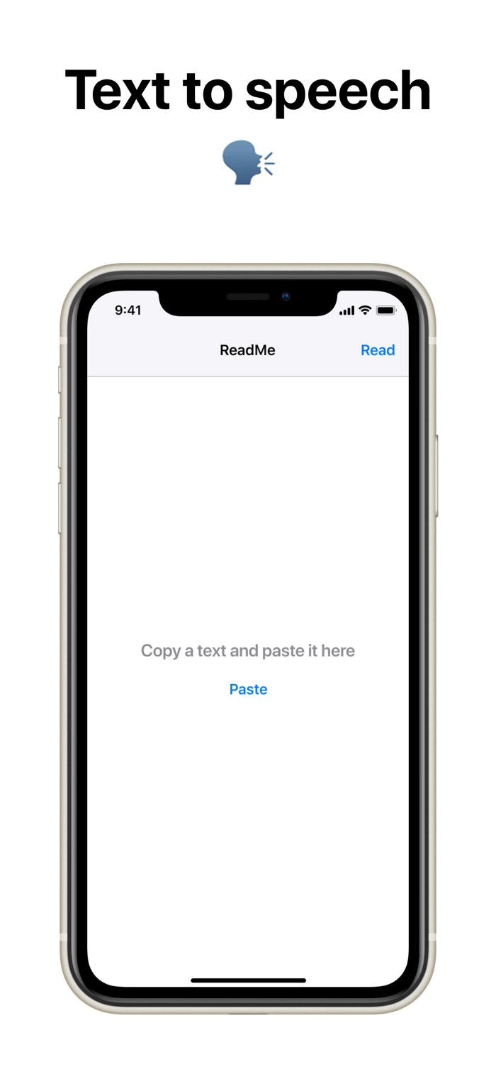 Text to speech reader