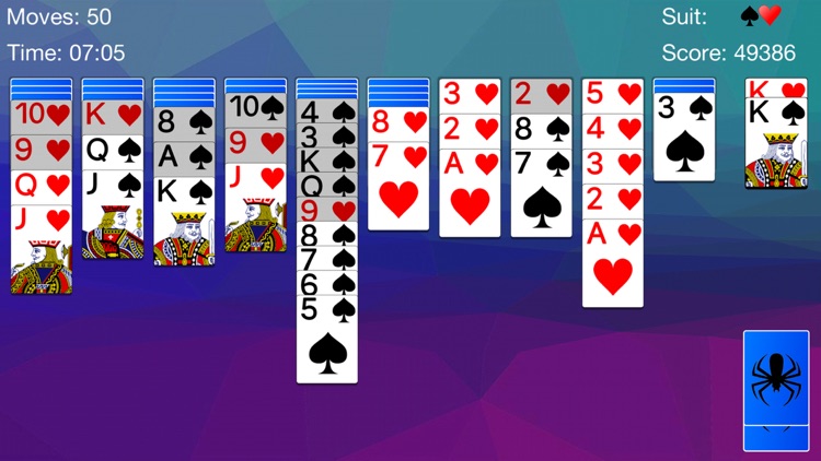 Spider Solitaire - Cards Game screenshot-6