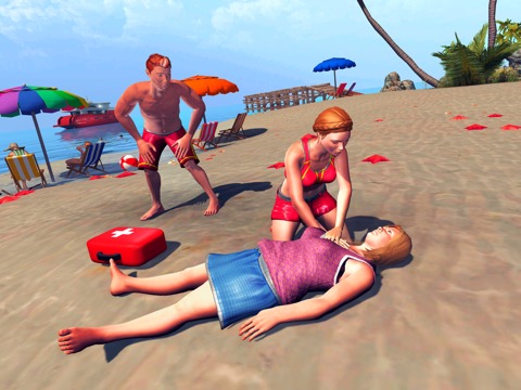 Emergency Beach Rescue Gameのおすすめ画像6