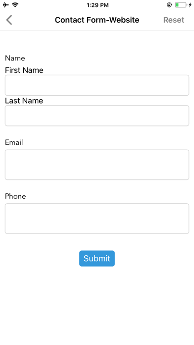 Indition Forms Screenshot