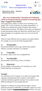 Brilliant Marketing Plan - screenshot #4 for iPhone