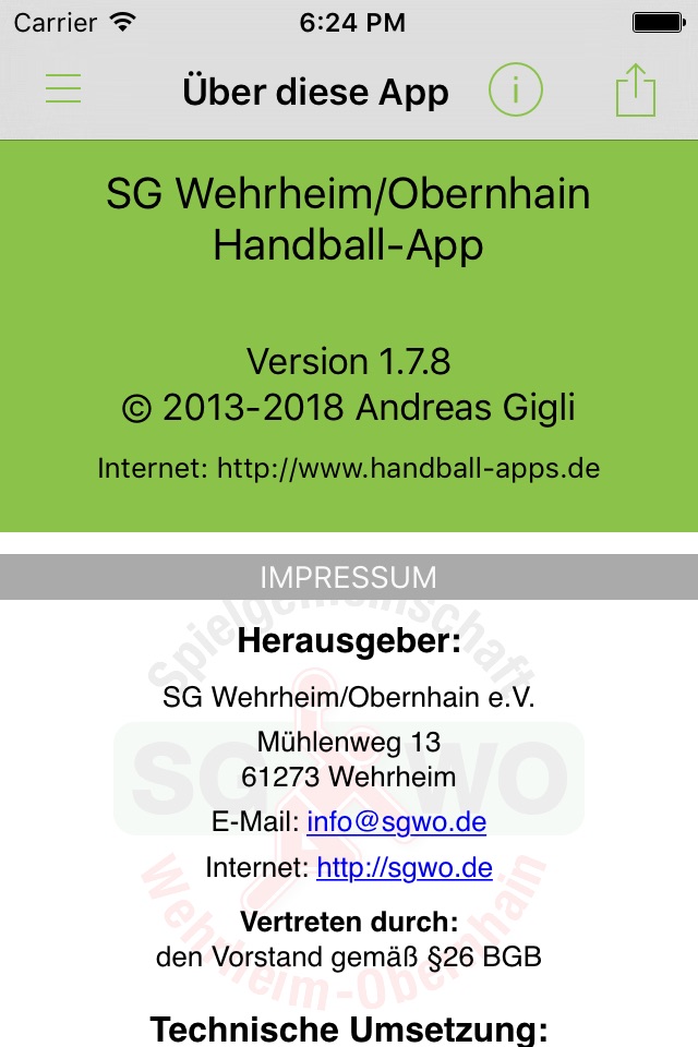 SG Wehrheim/Obernhain screenshot 4