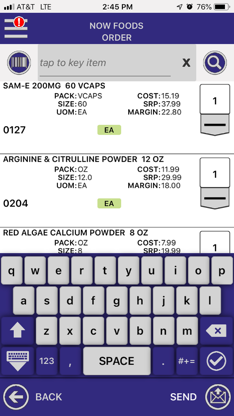 NOW Foods Wholesale Orders screenshot 3