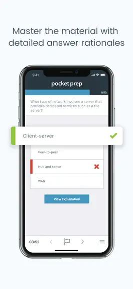 Game screenshot CompTIA Network+ Pocket Prep apk