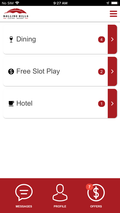 Rolling Hills Casino & Resort Screenshot