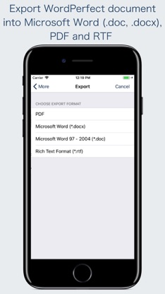 WPD Reader - for WordPerfect screenshot 3