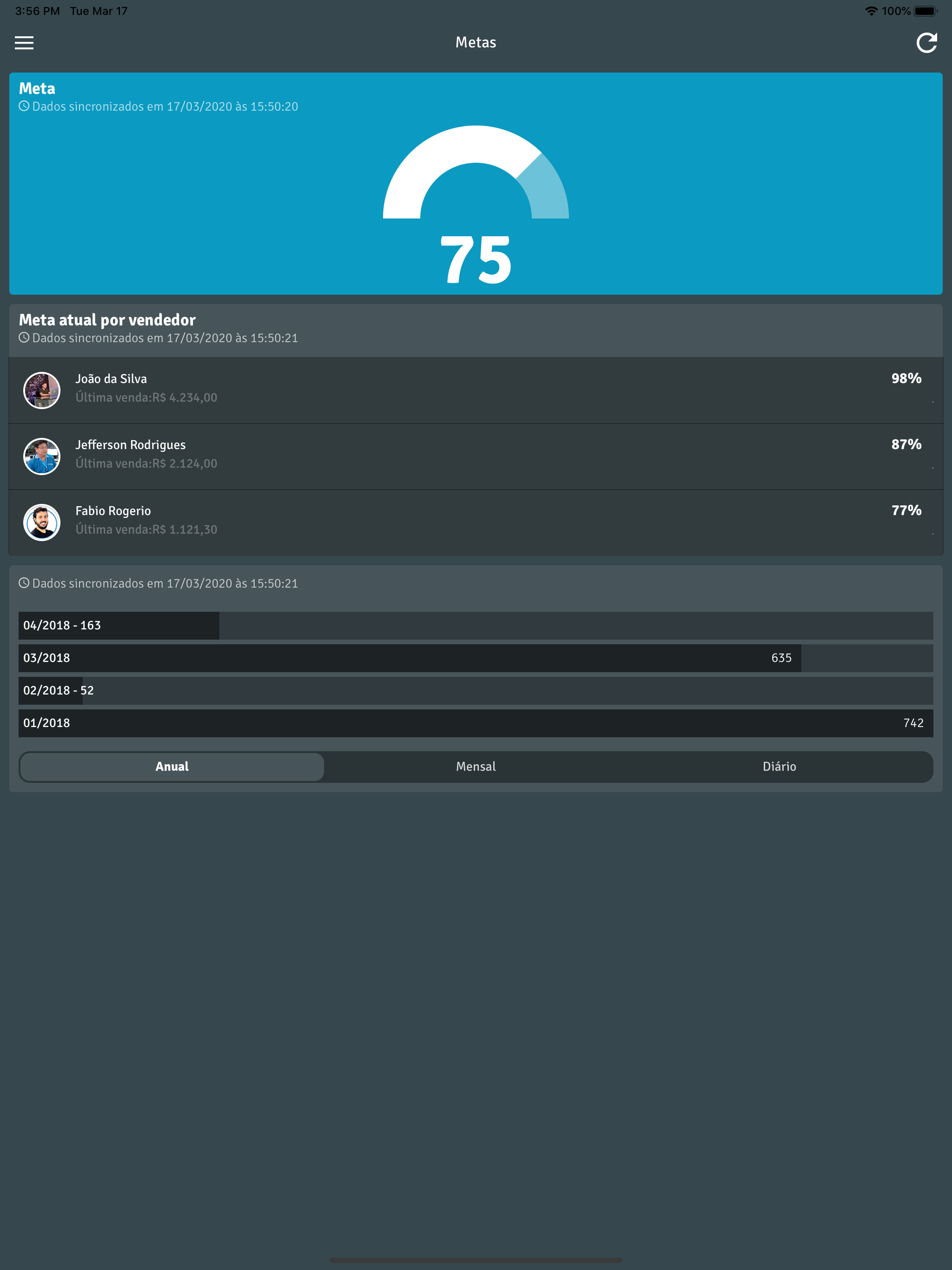 Suporte Analytics screenshot 5