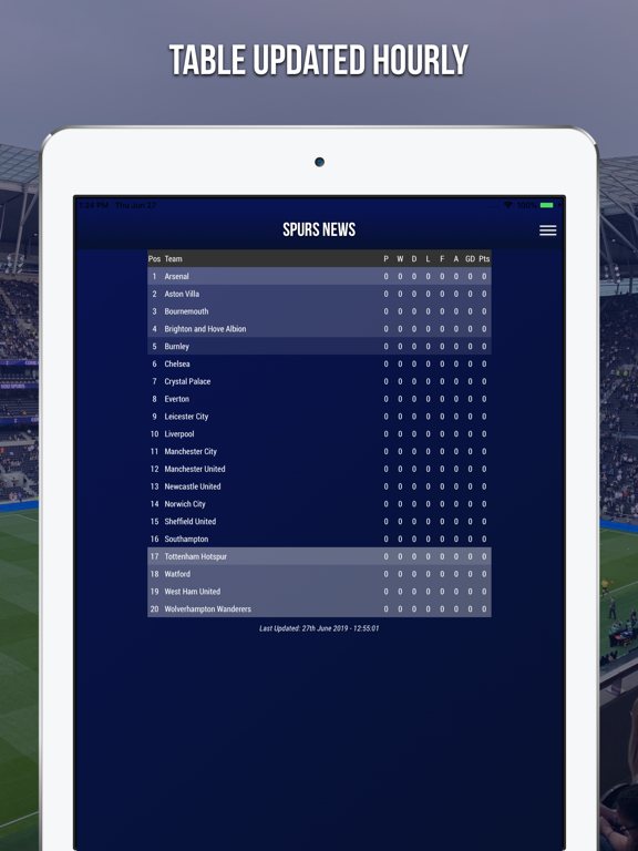 Spurs News App iPad screenshot 4 - Sports app