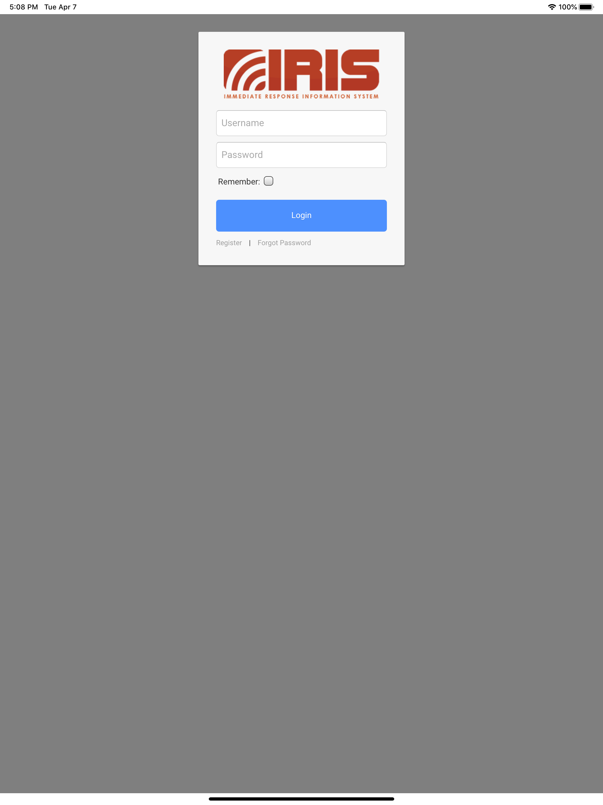 UseIRIS