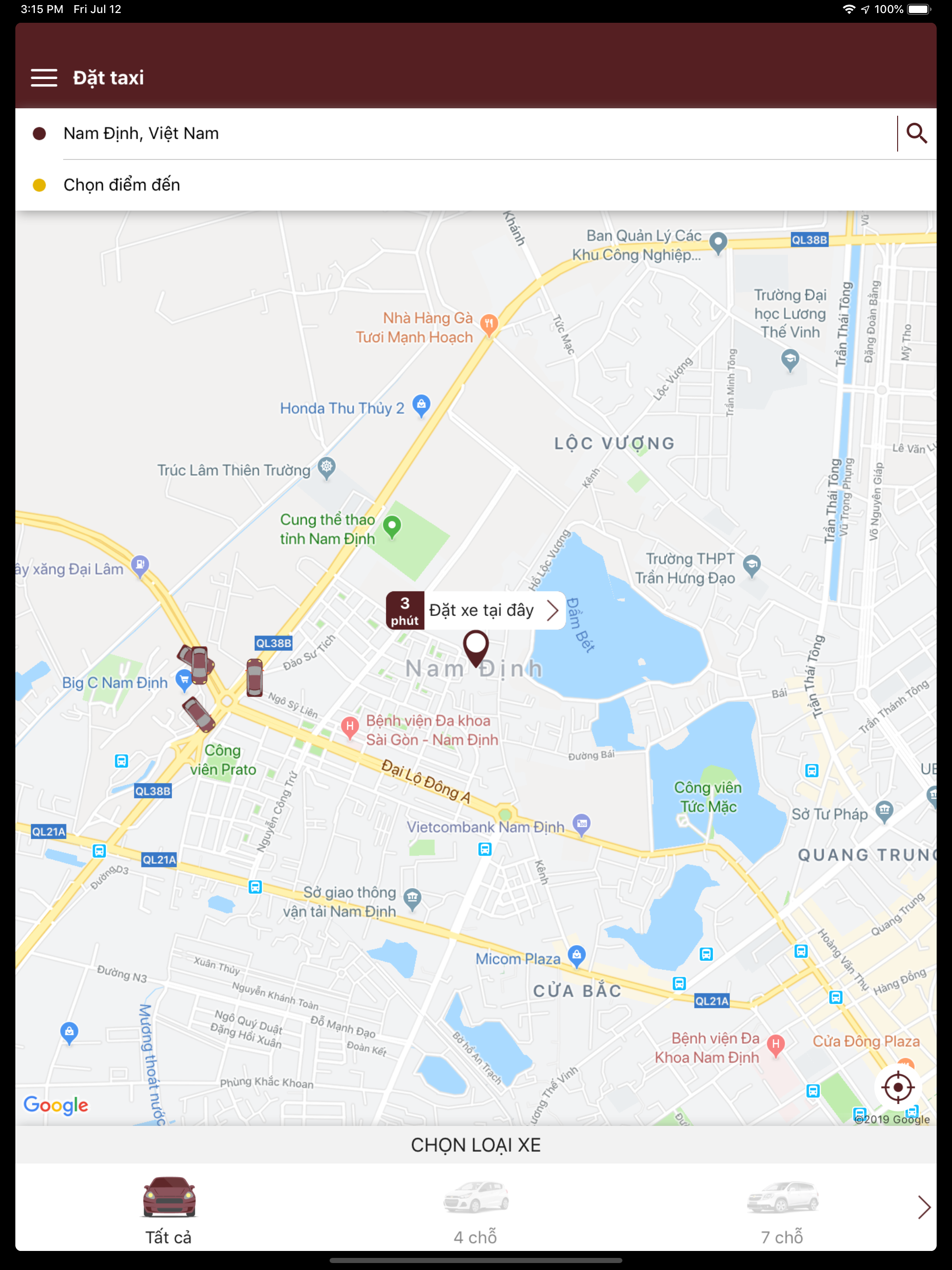 Taxi Hoàng Sa