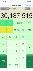 Calc for Loan screenshot #4 for iPhone