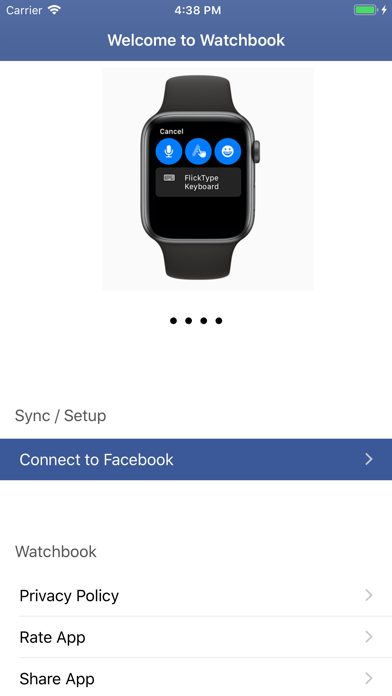 Screenshot #3 pour Watchbook for Facebook