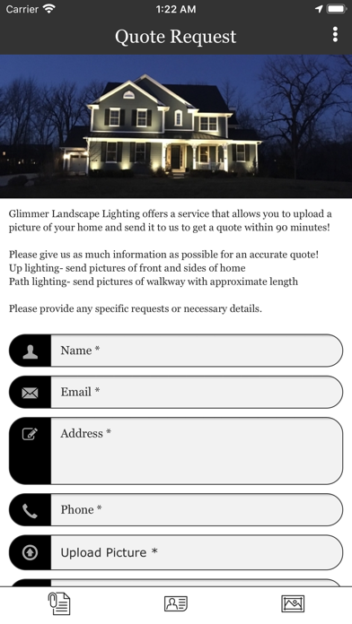 Glimmer Landscape Lighting Screenshot