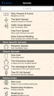mythic tarot iphone screenshot 3