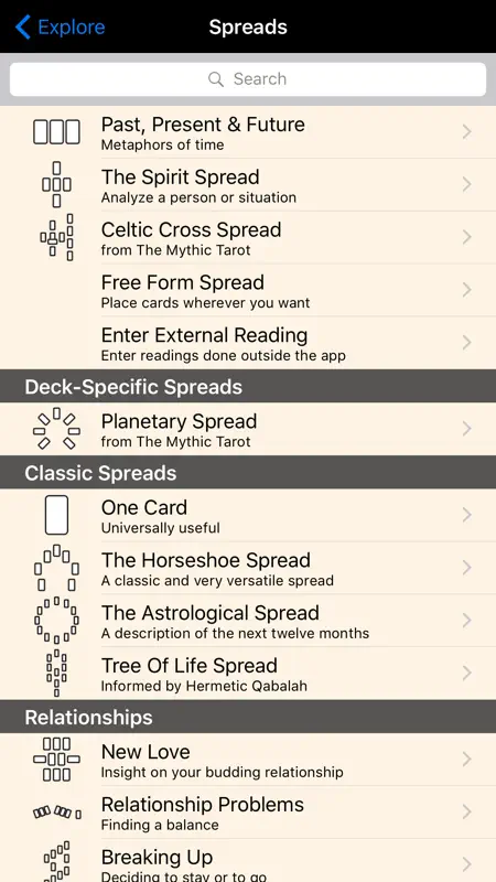 Mythic Tarot screenshot 3 of 5