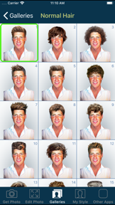 Hair and Beard Styles screenshot