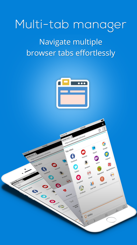 #3. We Browser - Fast Surfing (iOS) By: Creative Infoway