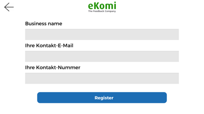 The Feedback App Screenshot
