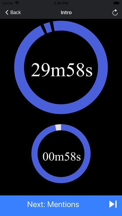 Speaker Presentation Timer