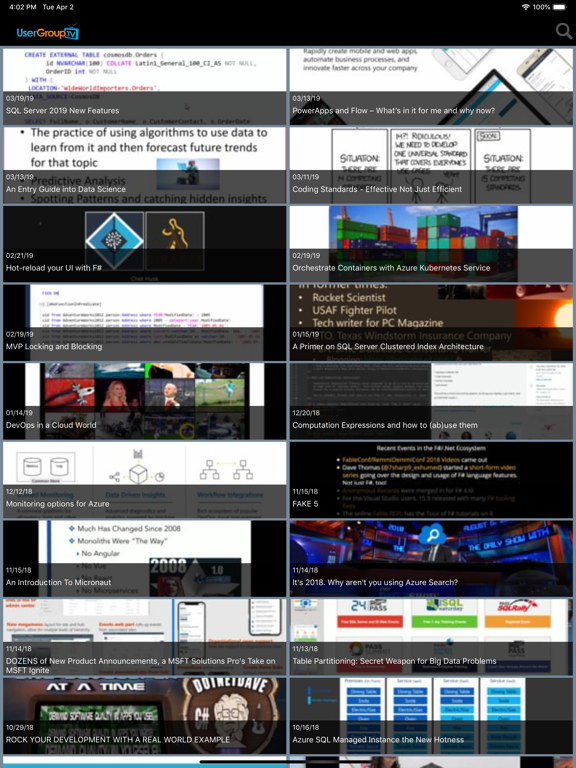 Screenshot #4 pour UserGroup.TV