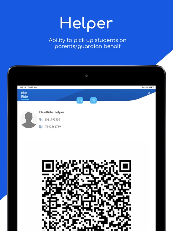 Blue-Ride iPad screenshot 3 - Travel app