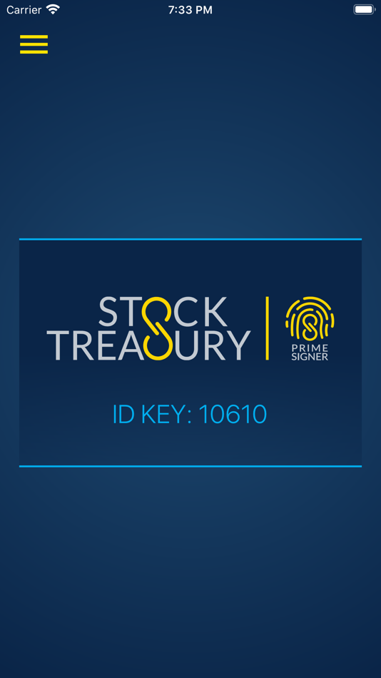 #1. StockTreasury PrimeSigner (iOS) 由: HAR-LEX, L.L.C.