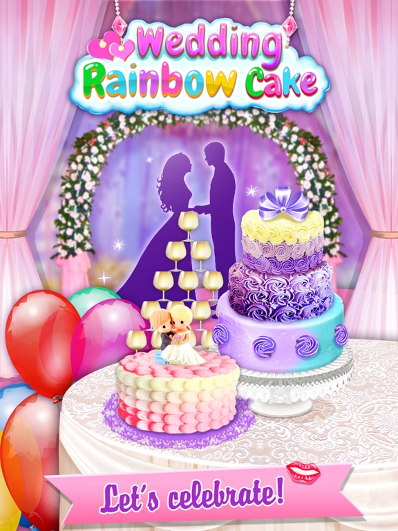 Screenshot #5 pour Wedding Rainbow Cake